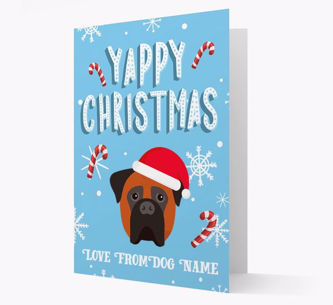 Yappy Christmas: Personalised {breedFullName} Christmas Card